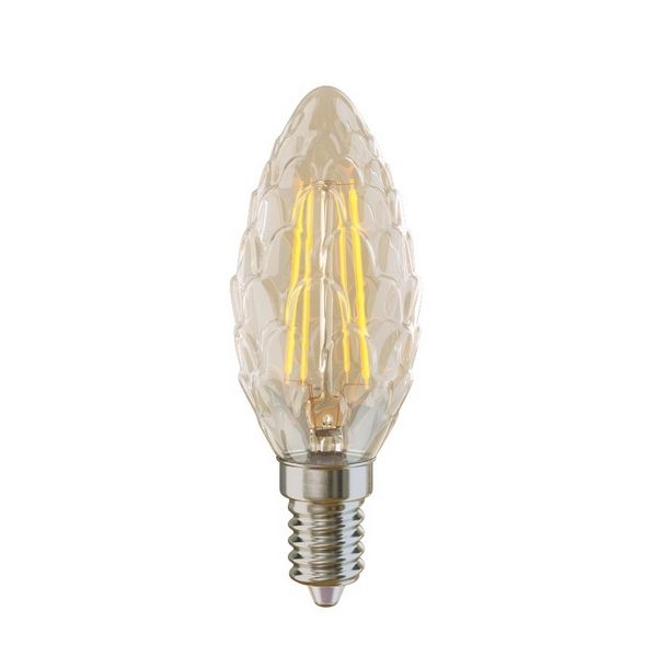

Лампочка светодиодная шишка E14 4W 4000K 420lm Voltega Crystal 5487, Crystal 5487