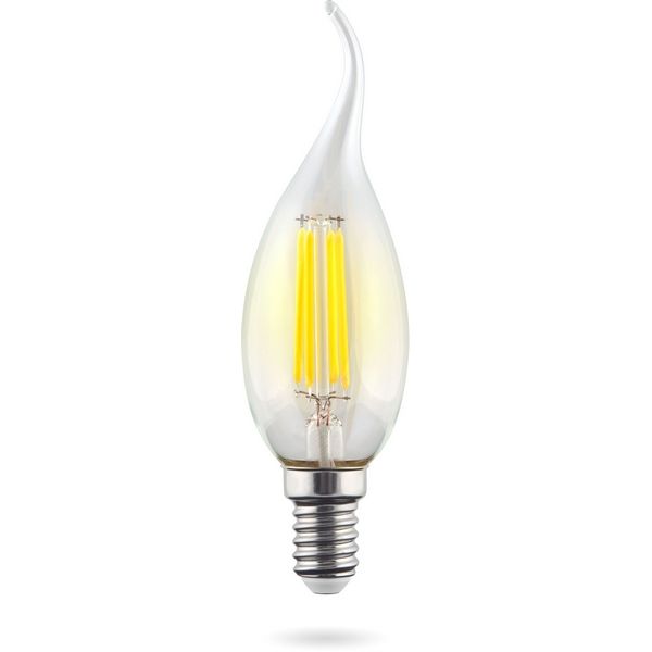 

Лампочка светодиодная Crystal, Candle wind 9W LED E14 7094 (Voltega), Прозрачный, Crystal 7094