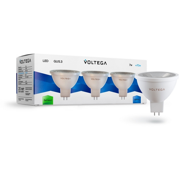 

Лампочка светодиодная GU5.3 Voltega Sofit Lens 7179, Sofit GU5.3 Lens 7179