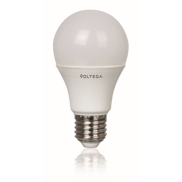 

Лампочка светодиодная груша E27 8W 4000K 770lm 5754 (Voltega), SIMPLE LIGHT 5754