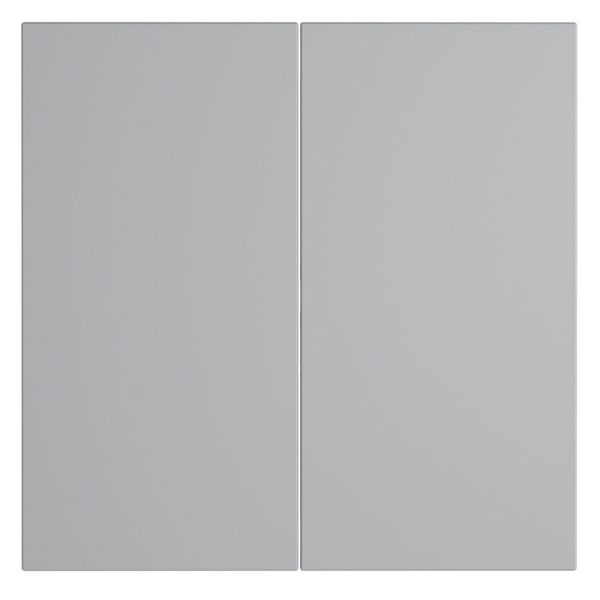 

Клавиши для выключателя/переключателя двухклавишного (серый) Voltum S70 VLS000316, S70 VLS000316