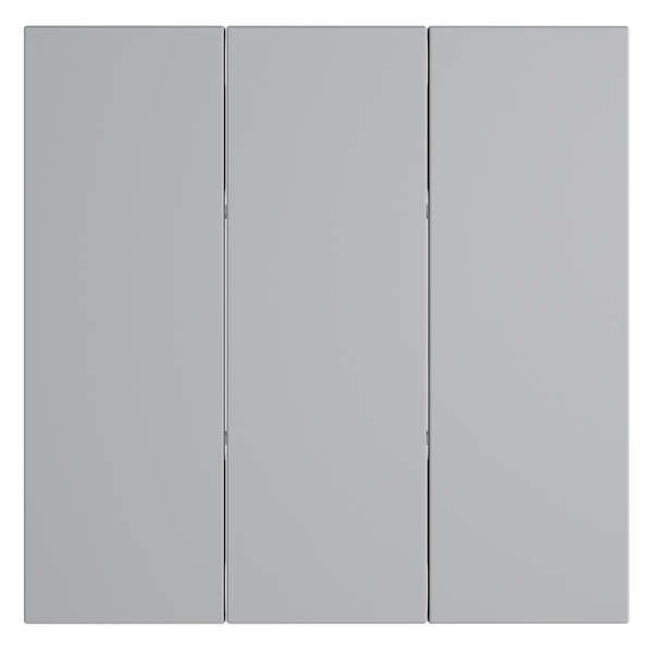 

Клавиши для выключателя/переключателя трехклавишного (серый) Voltum S70 VLS000516, S70 VLS000516