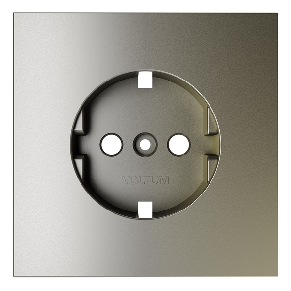 Изображение товара Накладка для розетки с заземлением Voltum S70 VLS000608 шелк