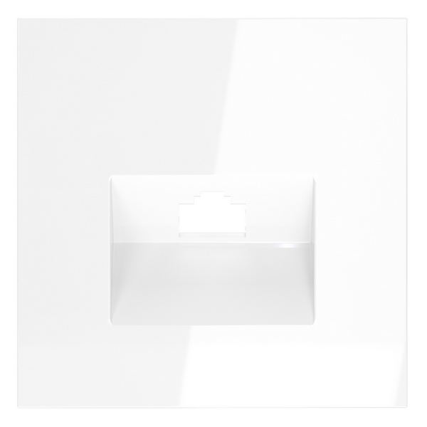 

Накладка для розетки компьютерной RJ45 Voltum S70 VLS001301 (белый глянцевый), S70 VLS001301