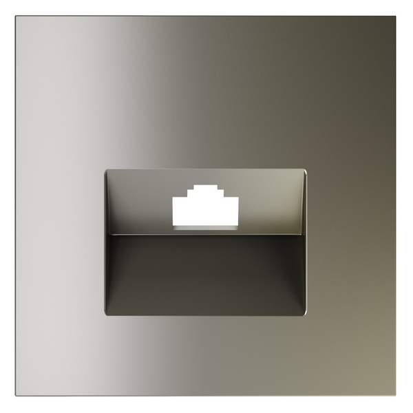 Изображение товара Накладка для розетки RJ45 Voltum S70 VLS001304 шелк пластик