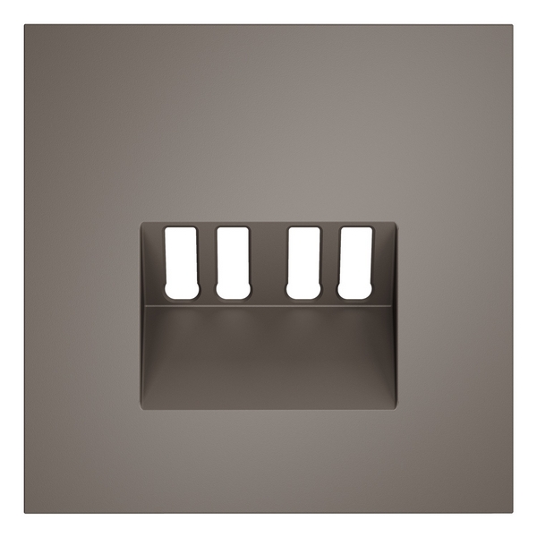 Изображение товара Накладка акустической розетки Voltum VLS001514 4-местная капучино