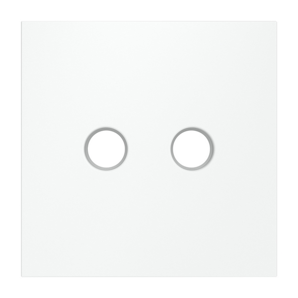 Изображение товара Накладка для розетки телевидионной TV+SAT Voltum S70 VLS001602 белый матовый