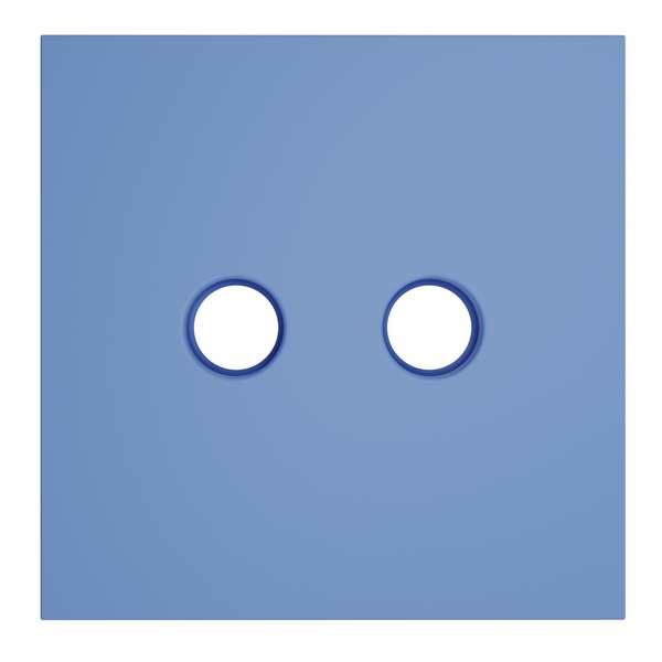 Изображение товара Накладка для розетки телевизионной оконечной TV+SAT (деним) Voltum S70 VLS001615