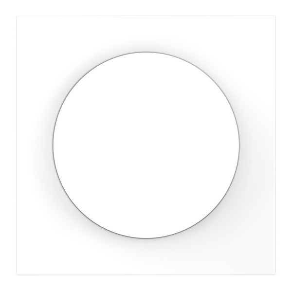 Изображение товара Накладка для светорегулятора Voltum S70 VLS002002 белый матовый