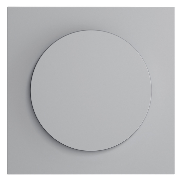 Изображение товара Накладка для светорегулятора поворотно-нажимного (серый) Voltum S70 VLS002016