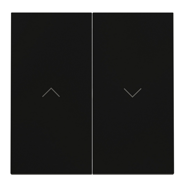 Изображение товара Клавиши для выключателя жалюзи Voltum S70 VLS002508 черный матовый