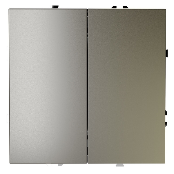 

Перекрестный переключатель встраиваемый IP30 Voltum S70 VLS020504 двухклавишный 10А, (шелк), S70 VLS020504