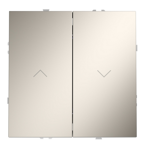 

Выключатель встраиваемый Voltum S70 для жалюзи 10А, (кашемир), S70 VLS020703