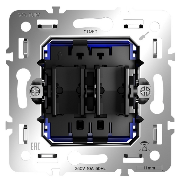

Механизм выключателя жалюзи Voltum S70 VLS0207M, S70 VLS0207M