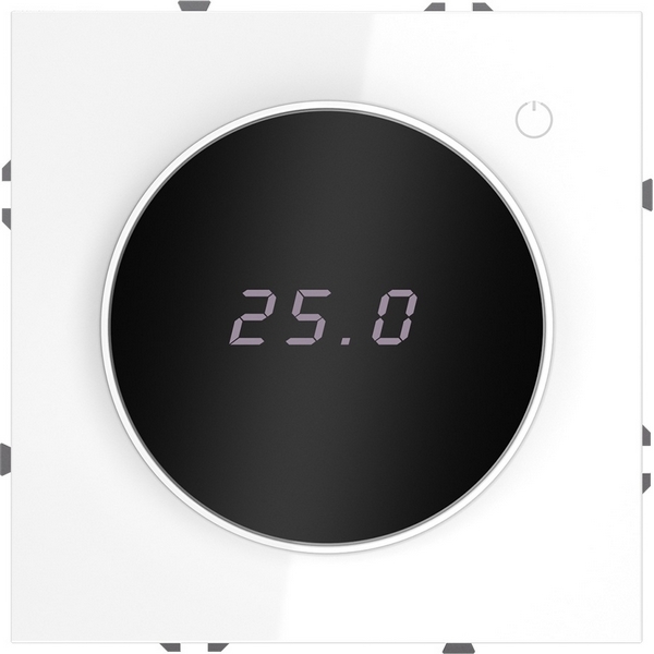 

Терморегулятор электронный VOLTUM S70 VLS070101 с индикацией и датчиком для теплого пола, (белый глянцевый) Voltum, S70 VLS070101