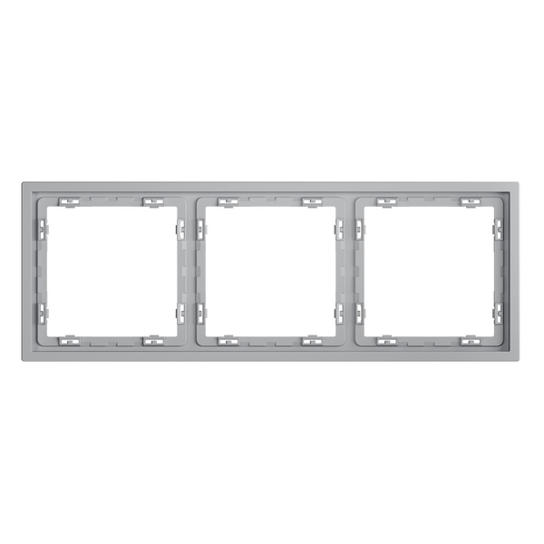 

Рамка пластиковая на 3 поста (серый) Voltum S70 VLS100316, S70 VLS100316