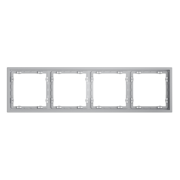 

Рамка пластиковая на 4 поста (серый) Voltum S70 VLS100416, S70 VLS100416