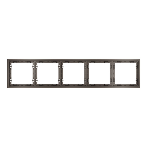 

Рамка пластиковая на 5 пост (капучино) Voltum S70 VLS100514, S70 VLS100514