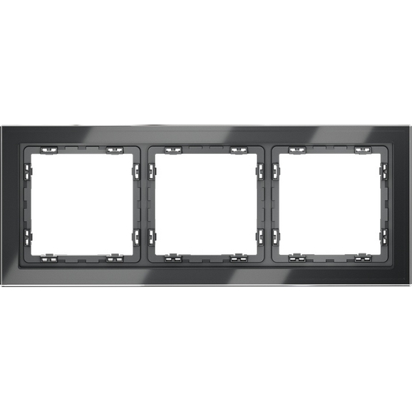 

Рамка на 3 поста (графит, стекло) Voltum S70 VLS110307, Графитовый, S70 VLS110307