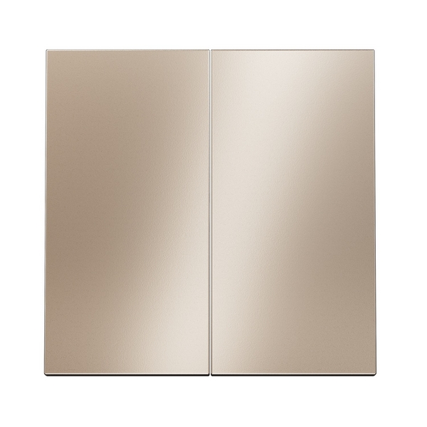 

Клавиши для выключателя/переключателя двухклавишного (платина) Voltum S70 Metal VLSM000310, S70 Metal VLSM000310