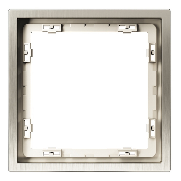 

Рамка металлическая на 1 пост (никель) Voltum S70 Metal VLSM120111, S70 Metal VLSM120111