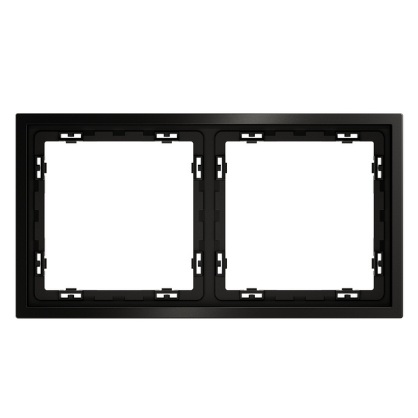 

Рамка металлическая на 2 поста (антрацит) Voltum S70 Metal VLSM120212, S70 Metal VLSM120212