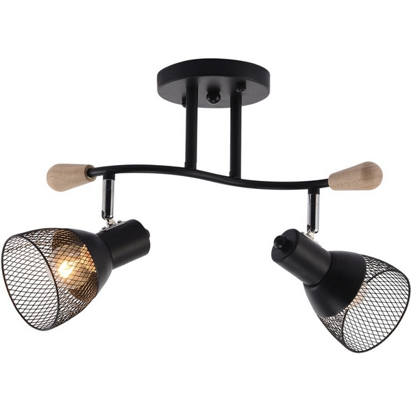 

Спот Wedo Light Dena WD3614/2C-BK-CR, Черный, Dena WD3614/2C-BK-CR