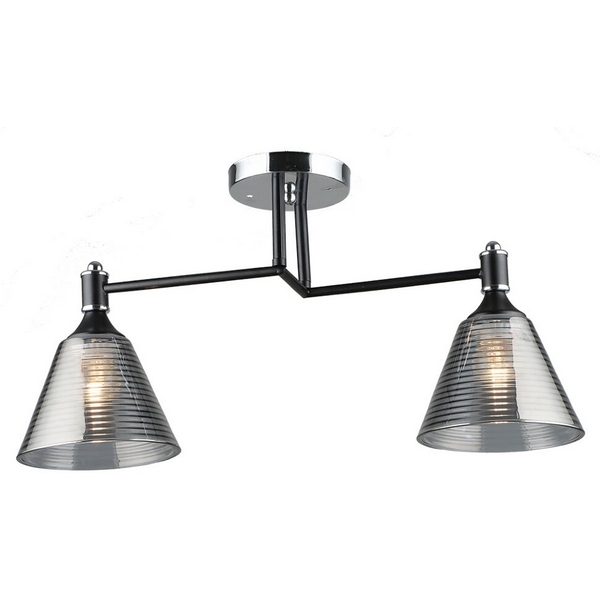 

Потолочная люстра Wedo Light Anneta WD3619/2C-BK-CR-SMK, Дымчатый, Anneta WD3619/2C-BK-CR-SMK