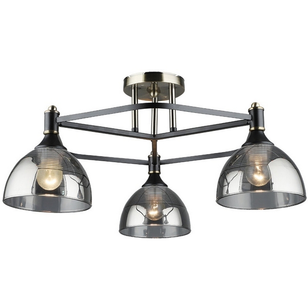 

Потолочная люстра Wedo Light Giordzhi WD3620/3C-AB-BK-SMK, Дымчатый, Giordzhi WD3620/3C-AB-BK-SMK