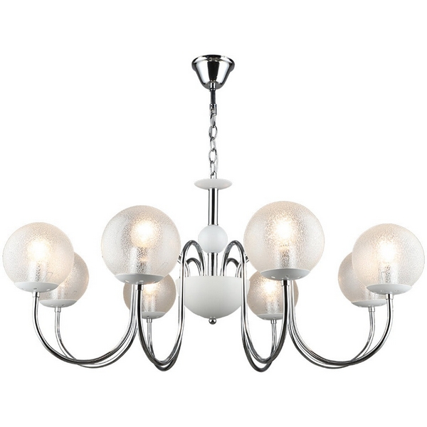 

Подвесная люстра Wedo Light Betisa WD3622/8H-WT-CR-WT, Белый, Betisa WD3622/8H-WT-CR-WT