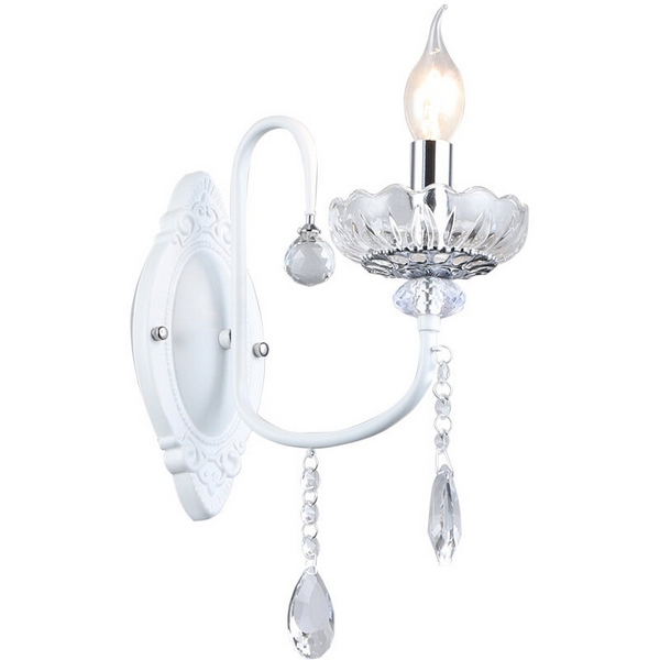 

Бра Wedo Light Dzhana WD3630/1W-WT-CR-CL, Белый, Dzhana WD3630/1W-WT-CR-CL