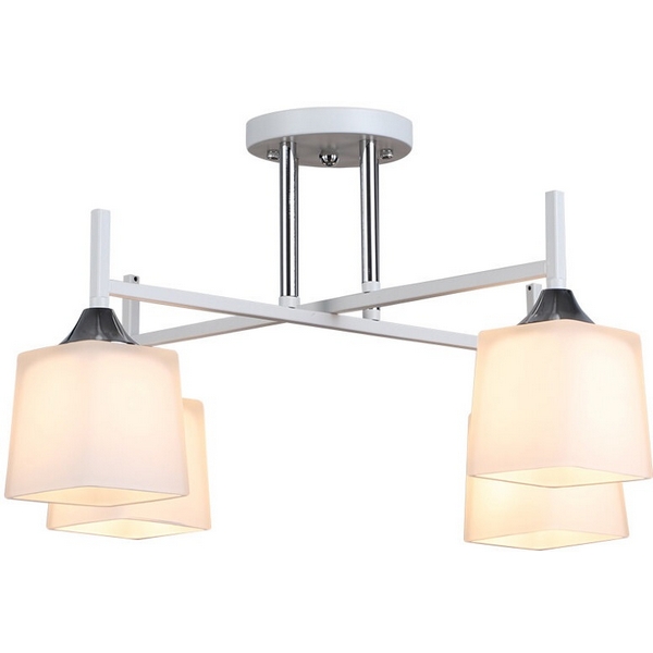 

Потолочная люстра Wedo Light Semel WD3640/4C-WT-CR-WT, Белый, Semel WD3640/4C-WT-CR-WT