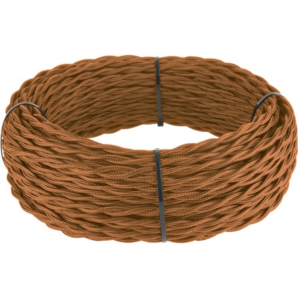 Изображение товара Ретро кабель витой 3х1,5 медный Werkel W6453549 для электропроводки