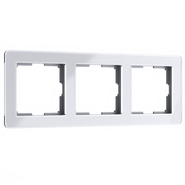 

Рамка на 3 поста Acrylic (белый) Werkel W0032701 (a059315), Acrylic белый W0032701