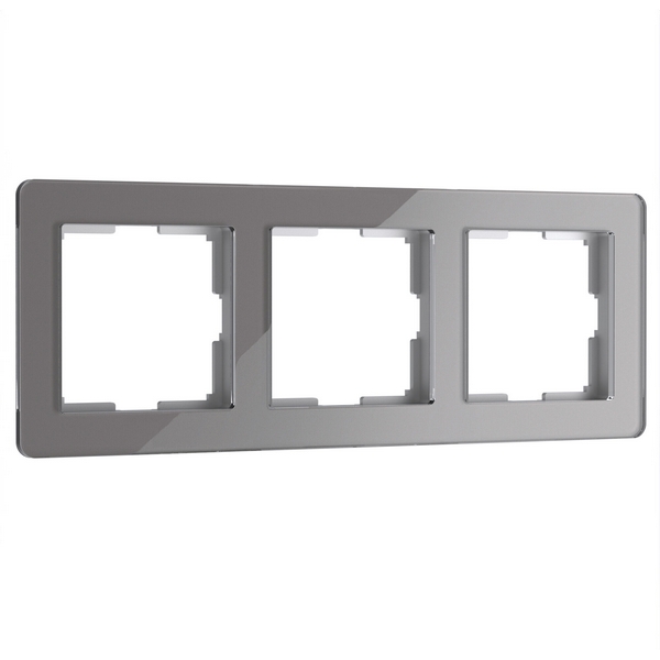 

Рамка на 3 поста Acrylic (графит) Werkel W0032704 (a059323), Графитовый, Acrylic графит W0032704