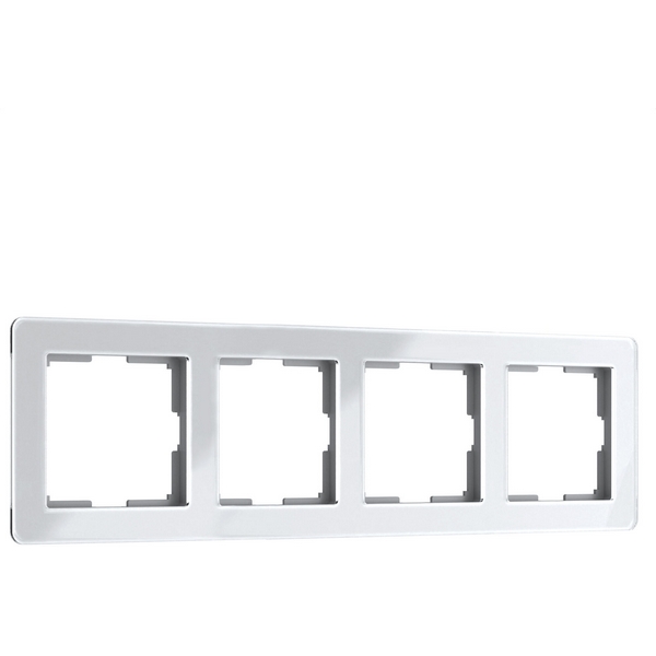 

Рамка на 4 поста Acrylic (белый) Werkel W0042701 (a062131), Acrylic белый W0042701
