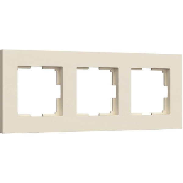 

Рамка на 3 поста (айвори софт) Werkel W0032962 (a062808), Slab айвори софт W0032962