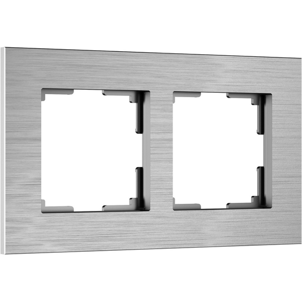 

Рамка на 2 поста (алюминий) Werkel W0023506 (a066327), AluMax алюминий W0023506