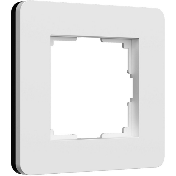 

Рамка на 1 пост (белый/черный, soft-touch) Werkel W0013068 (a067988), Split белый/черный, soft-touch W0013068