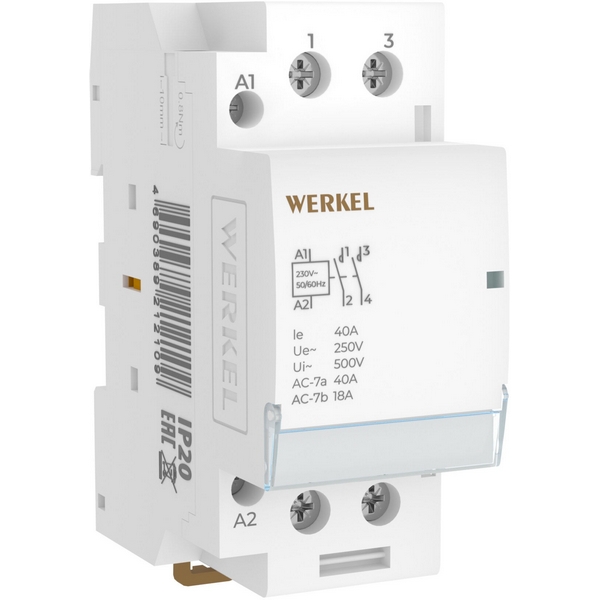 

Реле напряжения (2 модуля) Werkel W942M40O (a069475), Контакторы W942M40O