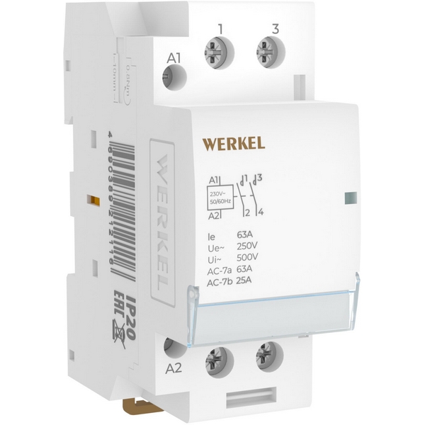 

Реле напряжения (2 модуля) Werkel W942M63O (a069476), Контакторы W942M63O