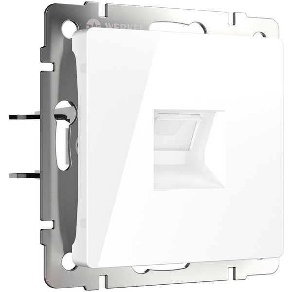 

Розетка Ethernet RJ-45 (белый) Werkel W5120101, Встраиваемые механизмы белые W5120101
