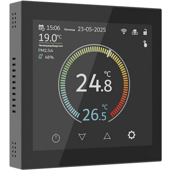 Изображение товара Умный сенсорный терморегулятор с LCD дисплеем Werkel W1851108