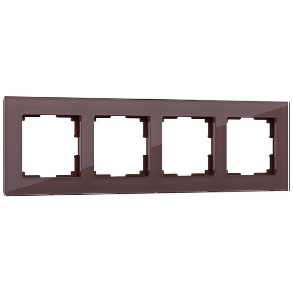 

Рамка на 4 поста (мокко,стекло) (a051097) Werkel Favorit Мокко W0041118, Favorit Мокко W0041118