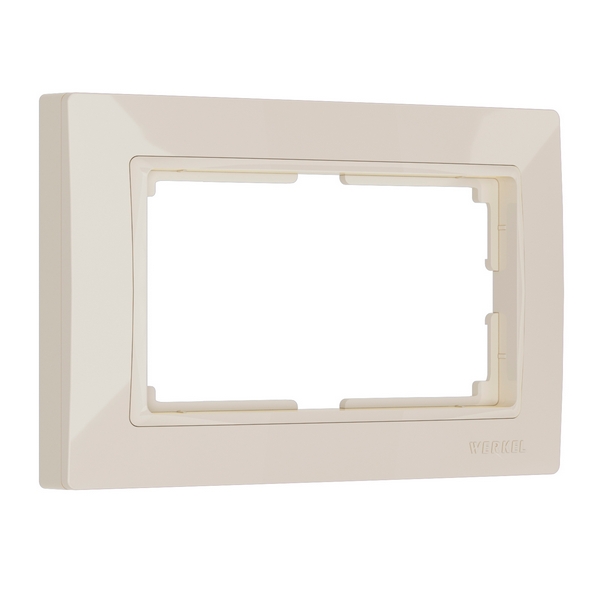 

Рамка для двойной розетки Snabb basic (слоновая кость) Werkel W0082003 (a051293), Snabb basic слоновая кость W0082003