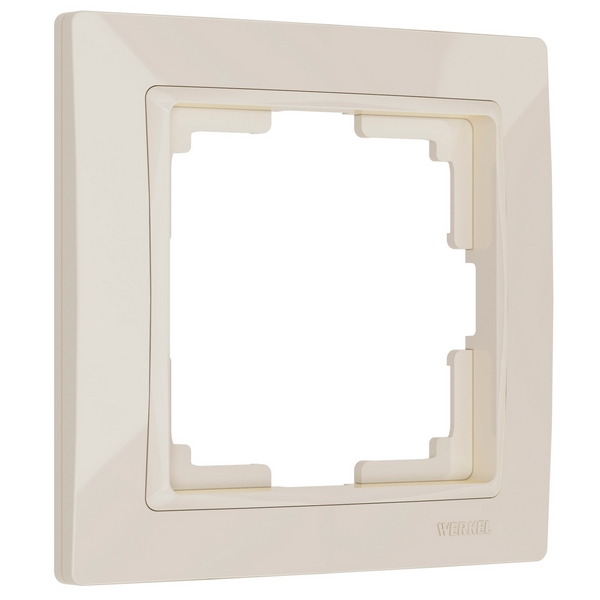 

Рамка на 1 пост Snabb basic (слоновая кость) Werkel W0012003 (a051297), Snabb basic слоновая кость W0012003