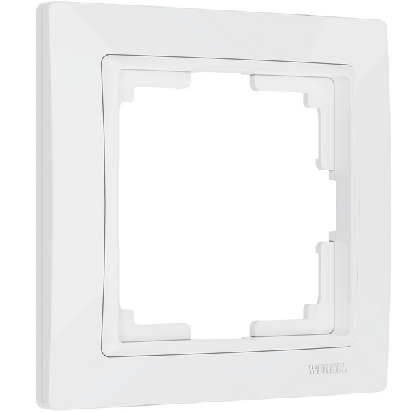 

Рамка на 1 пост Snabb basic (белый) Werkel W0012001 (a051303), Snabb basic белый W0012001