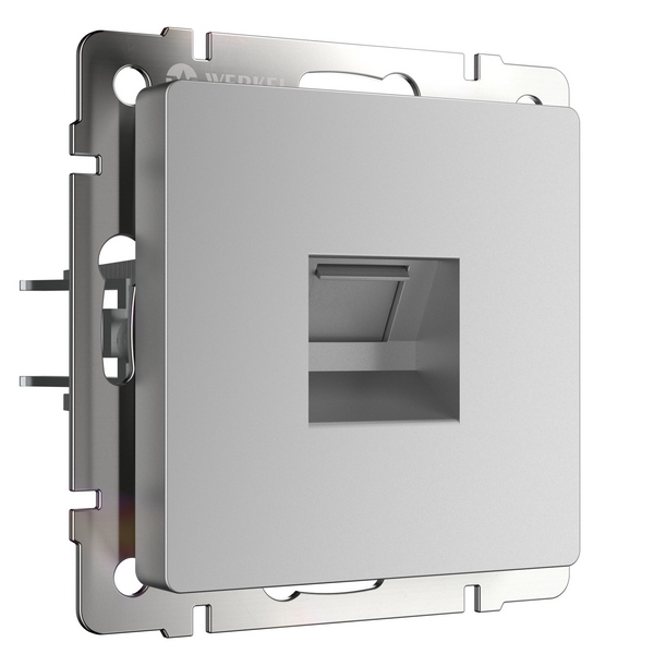 

Телефонная розетка RJ-11 (серебряный) WL06-RJ-11 (a029833) Werkel, Встраиваемые механизмы серебряные WL06-RJ-11