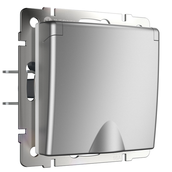 

Розетка влагозащ. с зазем. с защит. крышкой и шторками (серебряный) (a051504) Werkel Встраиваемые механизмы серебряные W1171206, Встраиваемые механизмы серебряные W1171206