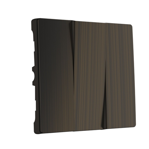 

Набор клавиш для выключателя трехклавишного (бронзовый) (a051062) Werkel Накладки на встраиваемые механизмы бронза W1139012, Накладки на встраиваемые механизмы бронза W1139012